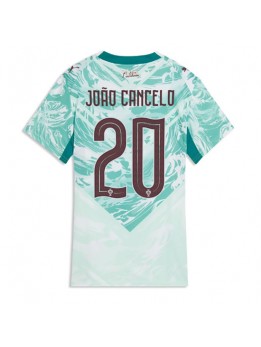 Portugal Joao Cancelo #20 Replika Borta Kläder Dam VM 2026 Kortärmad